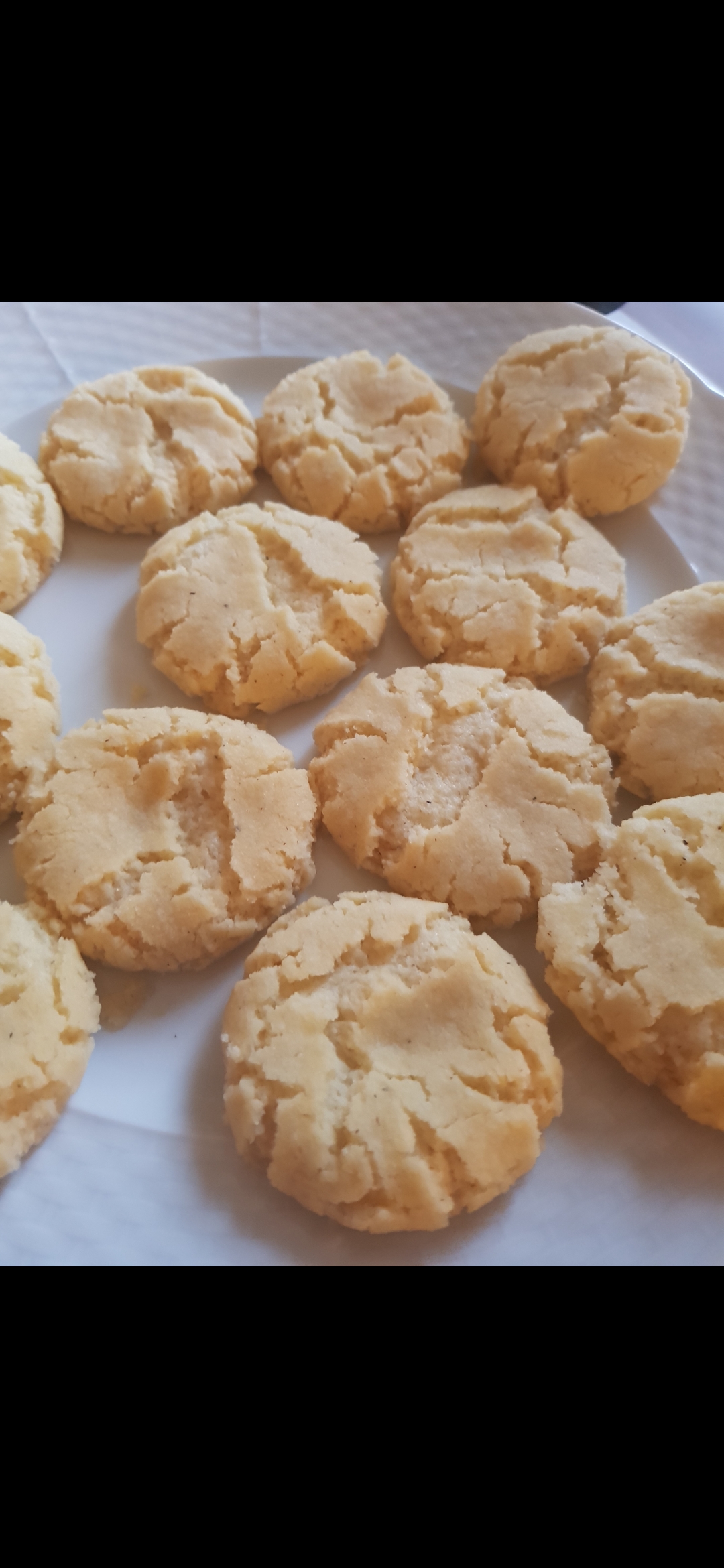 Vaniljdrömmar (Swedish "vanilla dream" cookies)